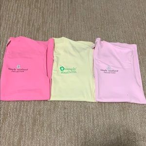 Lot of Simply Southern holiday tees